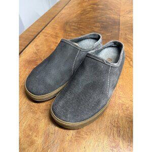 ACORN Men's 10 Gray Crossroad Mule Slip On Indoor/Outdoor Slippers